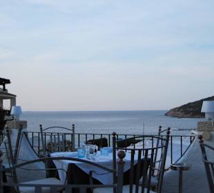 Ausblick Merr von Restaurant "Skipper"