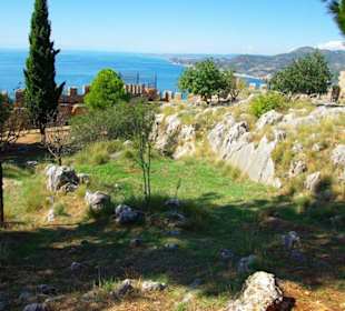 Burg von Alanya (Ic Kale) An&/Abfahrt