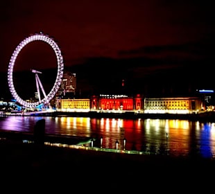 London Eye by night
