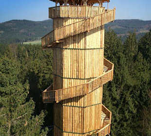 Ausflugsziel Baumkronenweg Kopfing Aussichtsturm