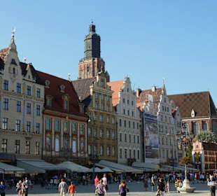 Häuserfront am Rynek