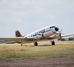 Die Douglas für unseren Flug