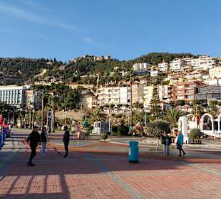 Alanya , Strand , Burg 