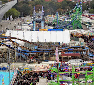Der Freimarkt 2018 aus Vogelperspektive
