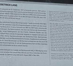 Namensgeber Dr. Lang