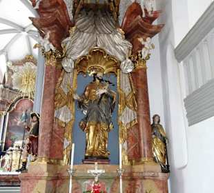 Seitenaltar in der Pfarrkirche