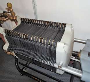 Bierfilter zur Entfernung von Hefe und Schwebstoff