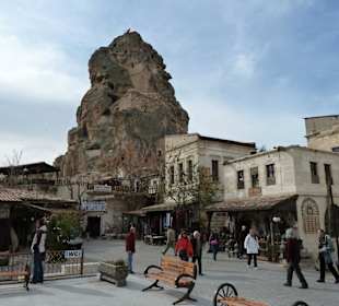 Kale von Ortahisar vom Zentrum gesehen