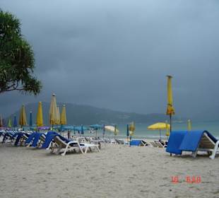 Der Regen kommt
