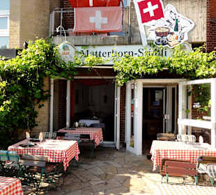 Außenansicht des Matterhorn-Stübli