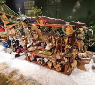 Modellweihnachtsmarkt im Weihnachtsmuseum