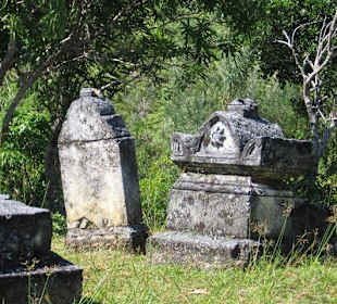 Auf dem Piratenfriedhof