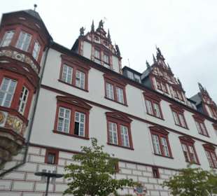 Das Stadthaus am Marktplatz von Coburg