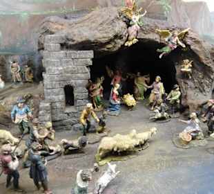 Details aus der Krippensammlung der Hofburg