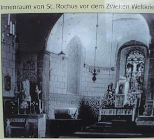 Historisches Bild der Rochuskirche in Wollseifen