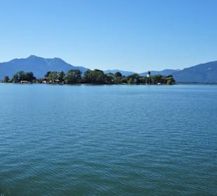 Die Fraueninsel von der Wasserseite