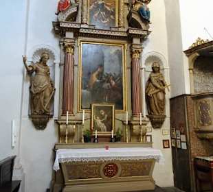 Seitenaltar im Brixner Dom