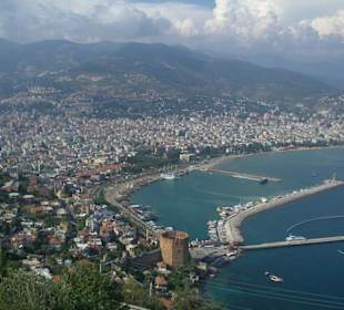 Tolle Aussicht von der Burg