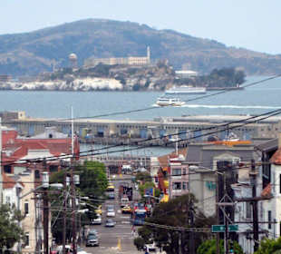 Blick auf Alcatraz