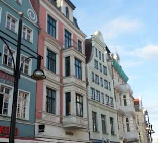 Schöne Gebäude in Rostock