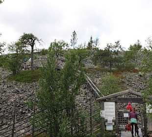 Weg zur Mine