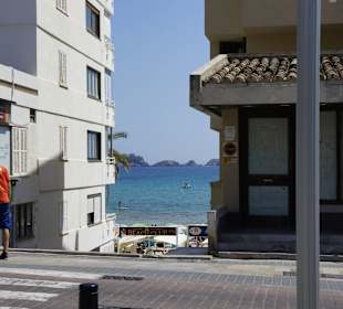 Weg zum Strand vom allsun Hotel Paguera Park, Straße runer 