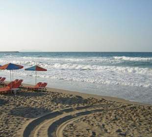 Wunderschöner langer Sandstrand