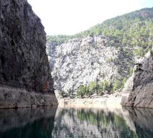 Bootsfahrt am Green Canyon