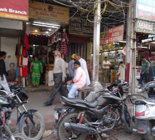 Auf dem Markt in Dehli