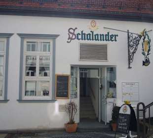 Eingang Gaststätte Schalander Kempten