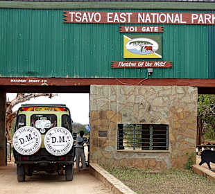 Voi Gate - ab in den Tsavo Ost 