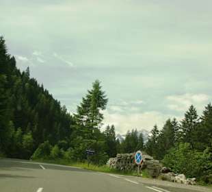 Anfahrt zum GG von Fusch aus