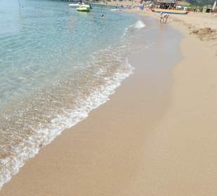 Sandstrand von Faliraki