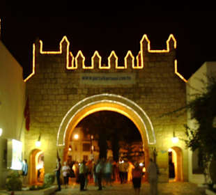 Yachthafeneingang von Port el Kantaoui, Tunesien
