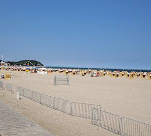 Der Strand von Travemünde