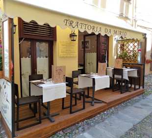 Außenansicht der Trattoria da Mirko
