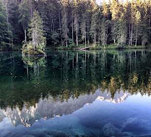 Badersee, 10 Minuten zu Fuss vom Hotel Garni Jägerhof