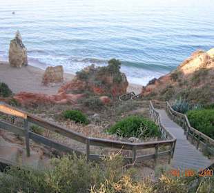 Treppen zum Strand