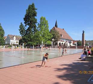 Wasserspiele Marktplatz Freudenstadt