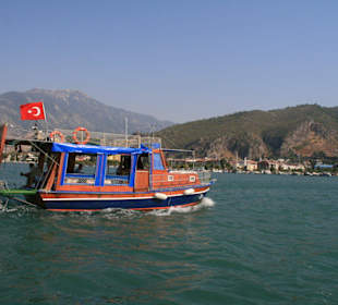 Dolmus Boat vor Fethiye
