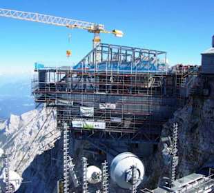 Baustelle Seitlich gesehen