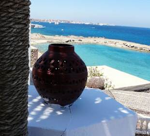 Vue sur la mer rouge