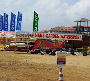 Vom Sunrise Richtung Kumköy-Evrenseki am Strand