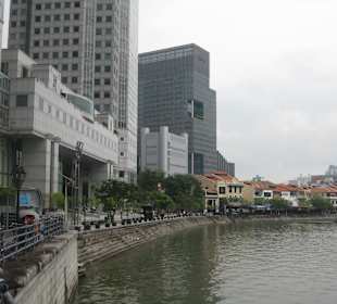 Fluß kurz vor Marina Bay