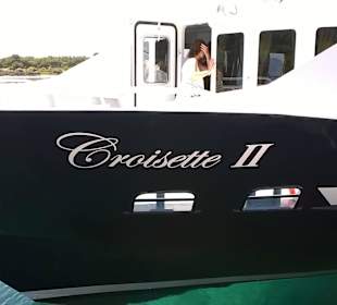 Transferboot zu den vorgelagerten Inseln