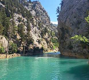 Oymapinar Baraji/ Stausee Green Lake & Green Canyon