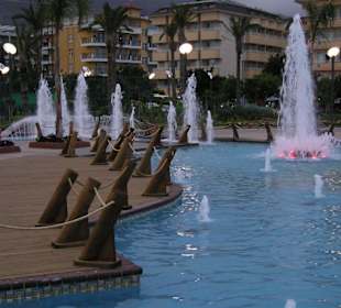 Alanya Park am Abend