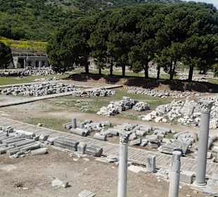 Hafenstraße Ephesos in Selcuk