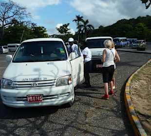 Unser Ausflugsbus auf Jamaika