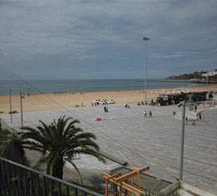 Blick auf den Strand